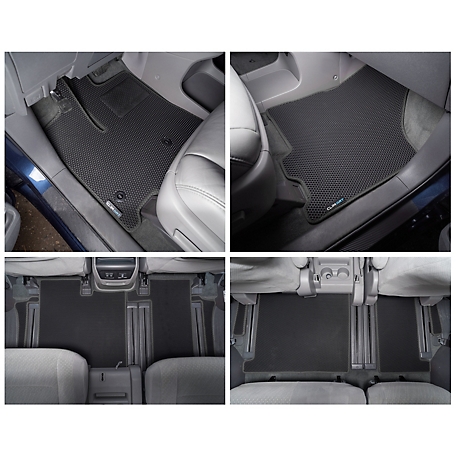 CLIM ART Custom Fit Floor Mats for Toyota Sienna 13-20, Honeycomb Dirtproof & Waterproof Technology, All-Weather