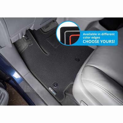 Image showing  Custom Fit v Floor Mats for Toyota Sienna 2013-2020, Honeycomb Dirtproof and Waterproof Technology