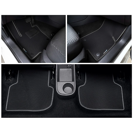 CLIM ART Custom Fit Floor Mats for Volkswagen Jetta 11-18, Honeycomb Dirtproof & Waterproof Technology, All-Weather