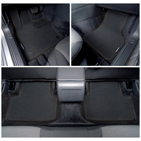CLIM ART Custom Fit Floor Mats for Volkswagen Jetta 19-23, Honeycomb Dirtproof & Waterproof Technology, All-Weather