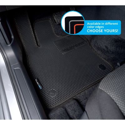 Image showing 3 th CLIM ART Custom Fit Floor Mats for Volkswagen Jetta 19-23, Honeycomb Dirtproof & Waterproof Technology, All-Weather