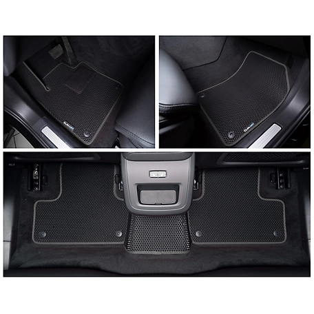 CLIM ART Custom Fit Floor Mats for Volvo XC60 18-23, Honeycomb Dirtproof & Waterproof Technology, All-Weather