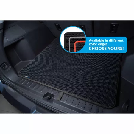 CLIM ART Tailor-made trunk mat for GMC Terrain 18-23 honeycomb technology dirt-repellent and waterproof robust non-slip Floor Mats & Cargo Liners