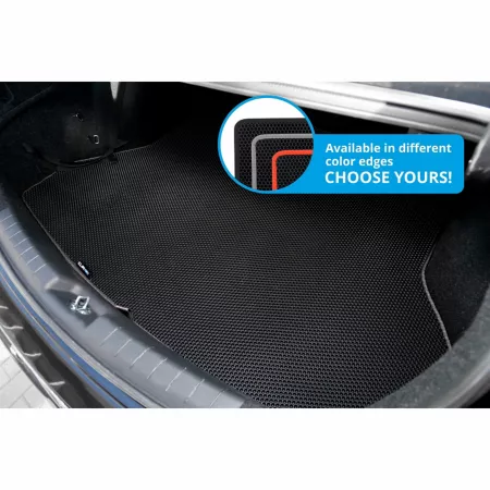 CLIM ART Tailored trunk mat for Hyundai Elantra 17-20 honeycomb technology dirt and water resistant robust non-slip Floor Mats & Cargo Liners