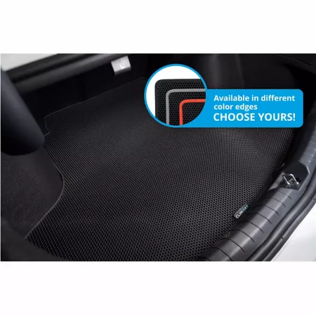 CLIM ART Tailor-made trunk mat for Kia K-5 21-23 honeycomb technology dirt-repellent and waterproof robust non-slip Floor Mats & Cargo Liners