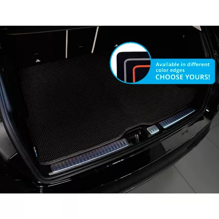 CLIM ART Tailor-made trunk mat for Mercedes GLC 16-22 honeycomb technology dirt-repellent and waterproof robust non-slip Floor Mats & Cargo Liners