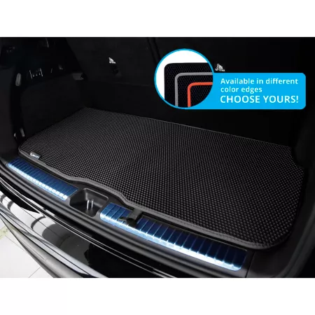 CLIM ART Tailor-made trunk mat for Mercedes GLS 19-23 honeycomb technology dirt-repellent and waterproof robust non-slip Floor Mats & Cargo Liners