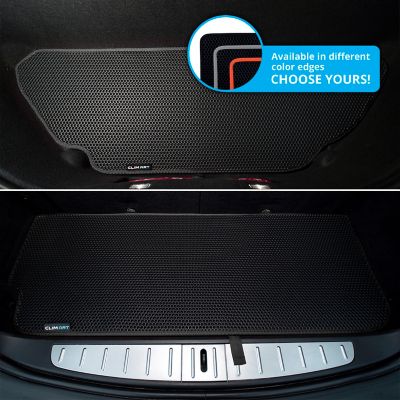 CLIM ART Custom Fit Cargo Liner for Tesla Model X 16-20, Honeycomb Dirtproof & Waterproof Technology, Heavy Duty, Anti-Slip