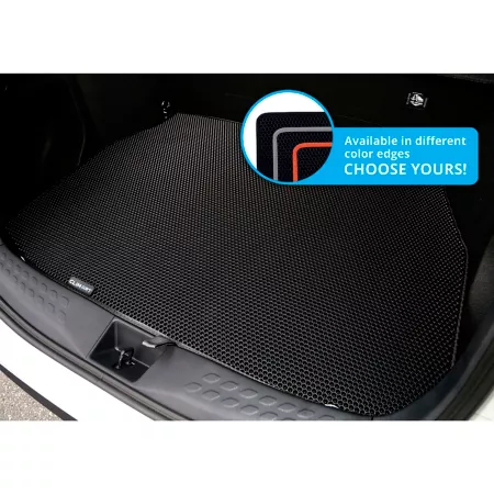 CLIM ART Tailor-made trunk mat for Toyota C-HR 18-23 honeycomb technology dirt-repellent and waterproof robust non-slip Floor Mats & Cargo Liners