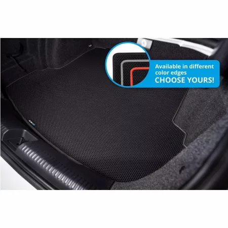 CLIM ART Tailor-made trunk mat for Volkswagen Jetta 11-18 honeycomb technology dirt-repellent and waterproof robust non-slip Floor Mats & Cargo Liners