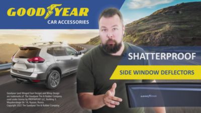 Image showing  In-Channel Window Deflectors Shatterproof for Nissan Kicks 19-23