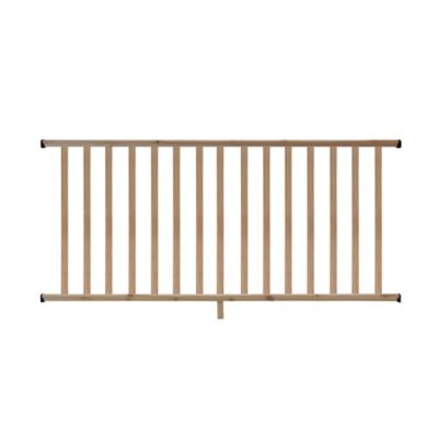 ProWood 6 ft. Cedar Moulded Rail Kit with Se Balusters