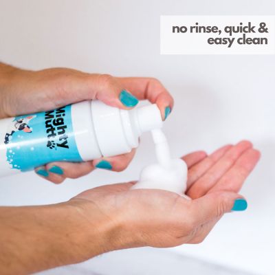 Image showing  No-Rinse Waterless Foam All-Natural Toxin-Free and Anti-Itch Dry Shampoo for Dogs Refill, 30 oz.