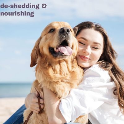 Image showing  Deshedding and Hypoallergenic All-Natural, Toxin-Free and Anti-Itch Shampoo for Dogs, 16 oz.