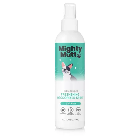 Mighty Mutt Dog Deodorizer Spray to Control Stinky Odors and Refresh All Natural Toxin-Free and Anti-Itch Grooming Sprays & Detanglers