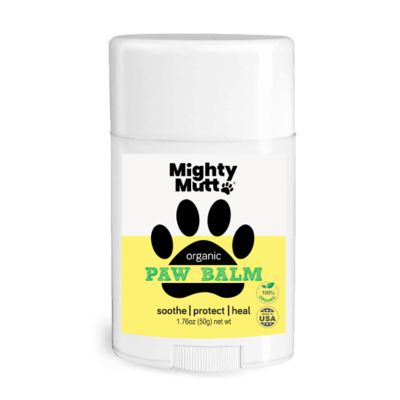 Mighty Mutt Dog Paw and Nose Balm Healing and Soothing Organic and Toxin-Free