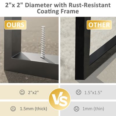 Image showing  12 x 20ft. Carport Garage Car Boat with Canopy and Shelter