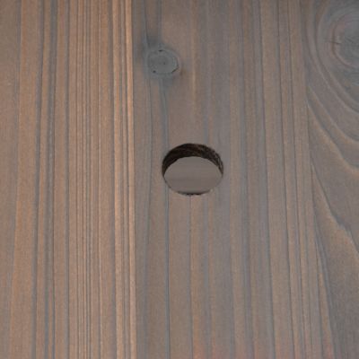 Image showing 6 th Veikous Cedar Raised Garden Bed with Liner, 47 x 23 x 30in., Rustic