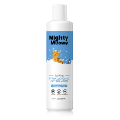 Mighty Meow Hypoallergenic Cat Shampoo & Conditioner All-Natural, Toxin-Free and Anti-Itch, 9 oz., 479