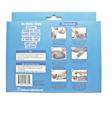 Image showing  Cat Grooming Bag Water-Resistant, Scratch-Resistant and Durable