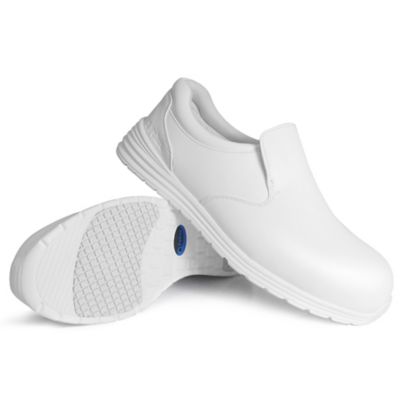 S Fellas by Genuine Grip Men's Sirius 5195 Slip-On Comp Toe Static Dissipative Puncture Resistant Work Shoes
