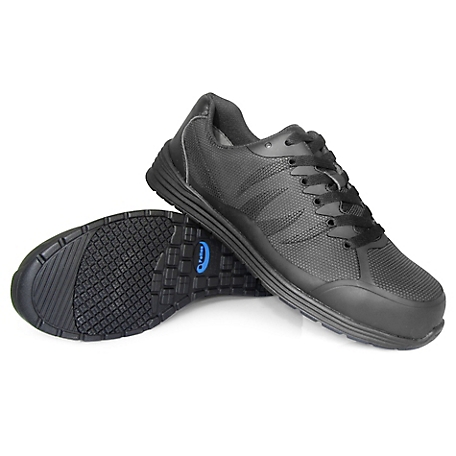 S Fellas by Genuine Grip Fangs Men Athletic Comp Toe Static Dissipative Puncture Resistant Work Shoes