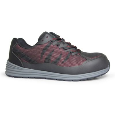Image showing  Fangs Women Athletic Composite Toe Static Dissipative Puncture Resistant Work Shoes