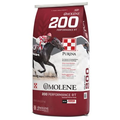 Image showing  Omolene 200 RT Race Track Horse Feed, 50 lb. Bag