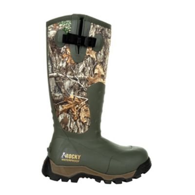 Image showing 6 th Rocky Women's Sport Pro Knee-High Waterproof Insulated Rubber Boots, 16 in.