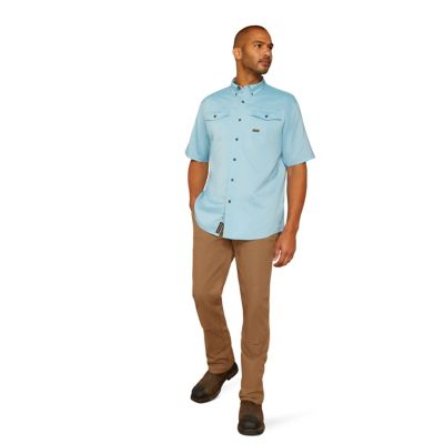 Image showing 5 th Ariat Men's VentTEK DuraStretch Rebar Made Tough Short-Sleeve Work Shirt