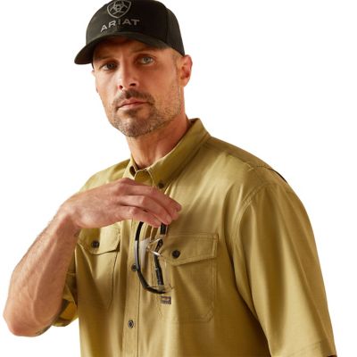 Image showing  Men's VentTEK DuraStretch Rebar Made Tough Short-Sleeve Work Shirt