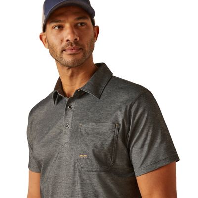 Image showing  Men's Rebar Foreman Short -Sleeve Work Polo