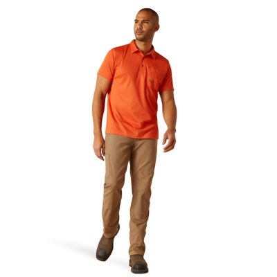 Image showing  Men's Rebar Foreman Short -Sleeve Work Polo