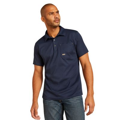 Ariat Men's Rebar Foreman Short-Sleeve Work Polo Shirt