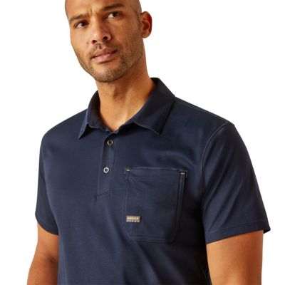 Image showing  Men's Rebar Foreman Short -Sleeve Work Polo