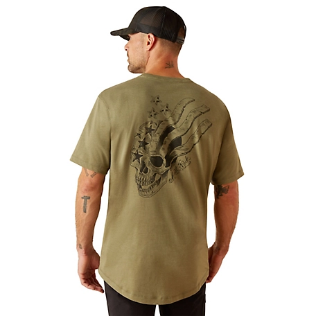 Ariat Men's Rebar Workman American Scream Short Sleeve T-Shirt, 10050812