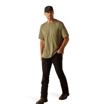 Image showing  Men's Rebar Workman American Scream Short Sleeve T-Shirt, 10050812