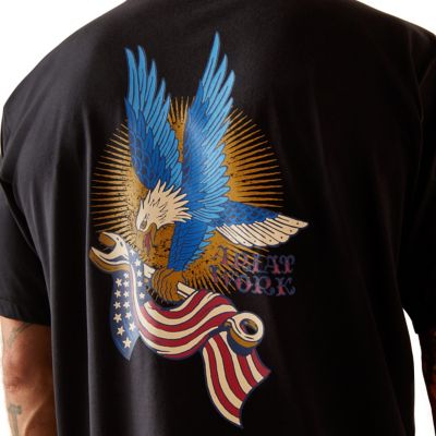Image showing  Men's Rebar Workman Victory Eagle Short-Sleeve T-Shirt