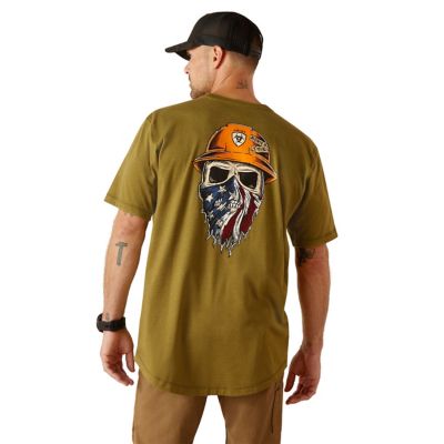 Ariat Men's Rebar Workman Born for This Short -Sleeve Work T-Shirt