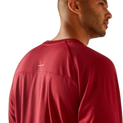 Image showing  Men's Rebar Heat Fighter Long-Sleeve Work T-Shirt