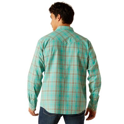 Image showing  Men's Retro Hudsyn Western Long-Sleeve Button-Down Shirt