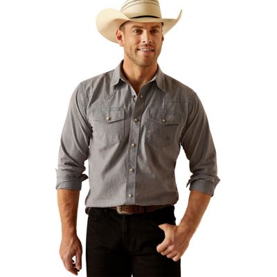 Ariat Men's Retro Jurlington Western Long-Sleeve Button-Down Shirt