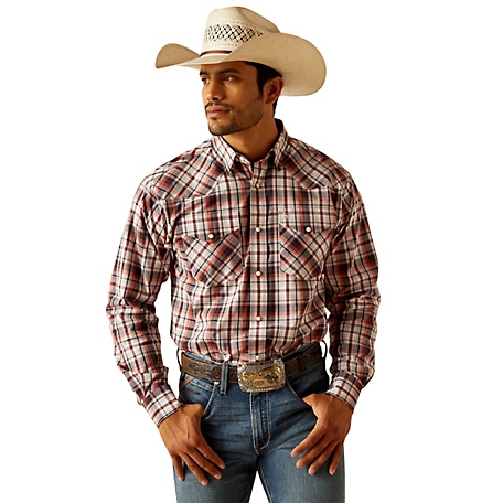 Ariat Men's Pro Series Payne Snap Classic Fit Long Sleeve Western Shirt ...