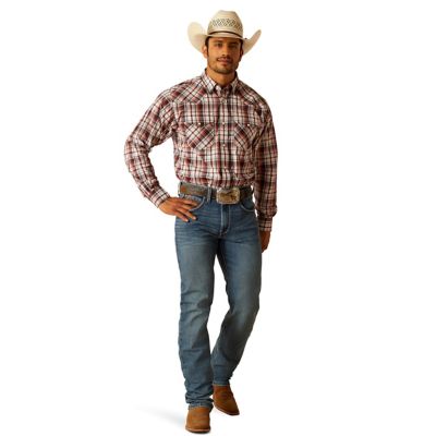 Image showing  Men's Pro Series Payne Classic Fit Western Long-Sleeve Snap-Front Shirt