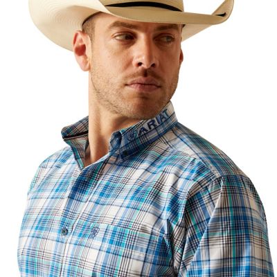 Image showing  Men's Pro Series Team Griffen Classic Fit Western Long-Sleeve Button-Down Shirt