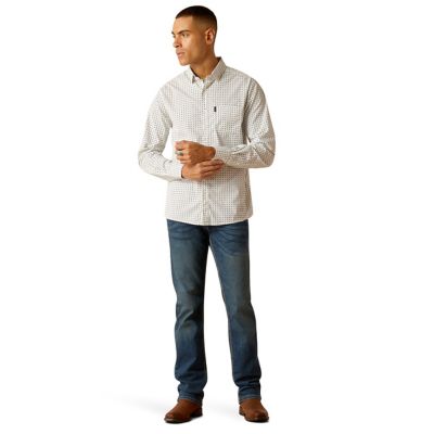 Image showing  Men's Pro Series Major Modern Fit Western Long-Sleeve Button-Down Shirt