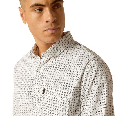 Image showing  Men's Pro Series Major Modern Fit Western Long-Sleeve Button-Down Shirt