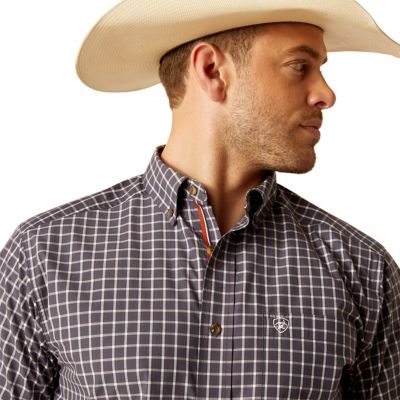 Image showing  Men's Pro Series Dakota Classic Fit Western Short-Sleeve Button-Down Shirt