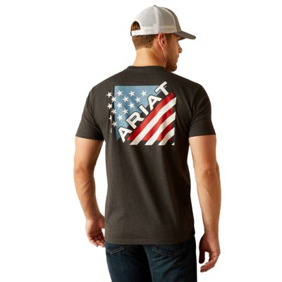 Ariat Men's Ariat Star Spangled Short Sleeve Graphic T-Shirt,10051453