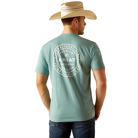 Ariat Men's Ariat Heritage Circle Short Sleeve Graphic T-Shirt, 10051450